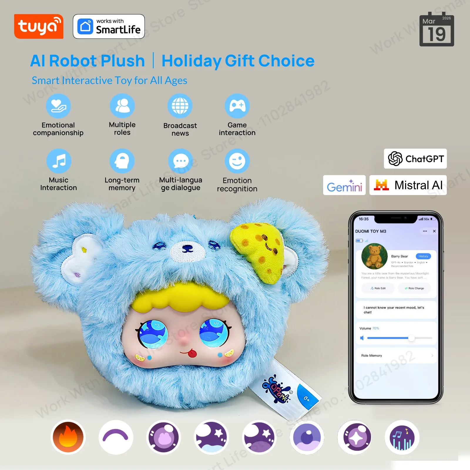 bear-cute-ai-robot-pet-companion-touch-interactive-smart-toy-w-tuya-app-voice-emotion-recognition-1gift-choice-all-ages
