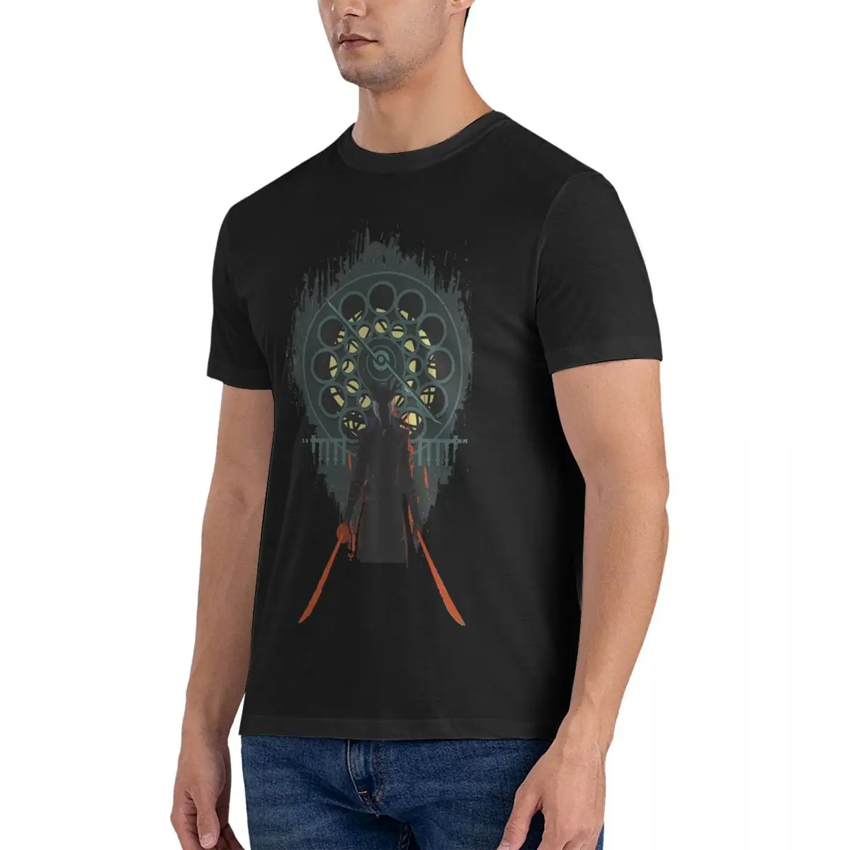 Novelty Game Lady Maria Of The Astral Clocktower T-Shirts Men O Neck 100% Cotton T Shirt Bloodborne Short Sleeve Tee Shirt