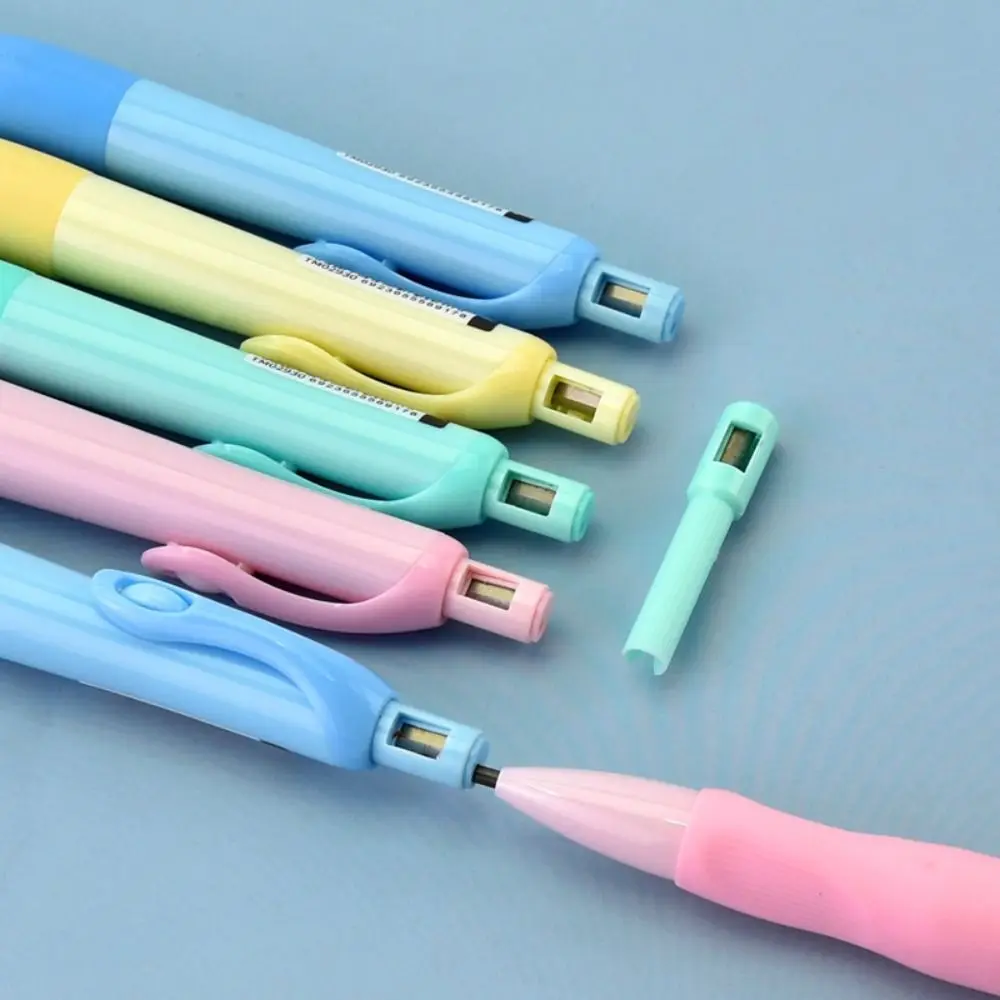Grip Posture Correction Automatic Pencil 0.5/0.7/0.9/2.0mm Comes With Sharpener Mechanical Pencil 2B Lead Movable Pencil
