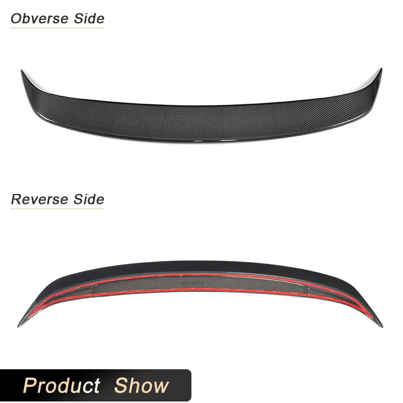 Carbon Fiber Rear Roof Spoiler Wings for Mercedes Benz C Class S205 Wagon Base Sport 2015-2018 Not for AMG Car Rear Spoiler FRP