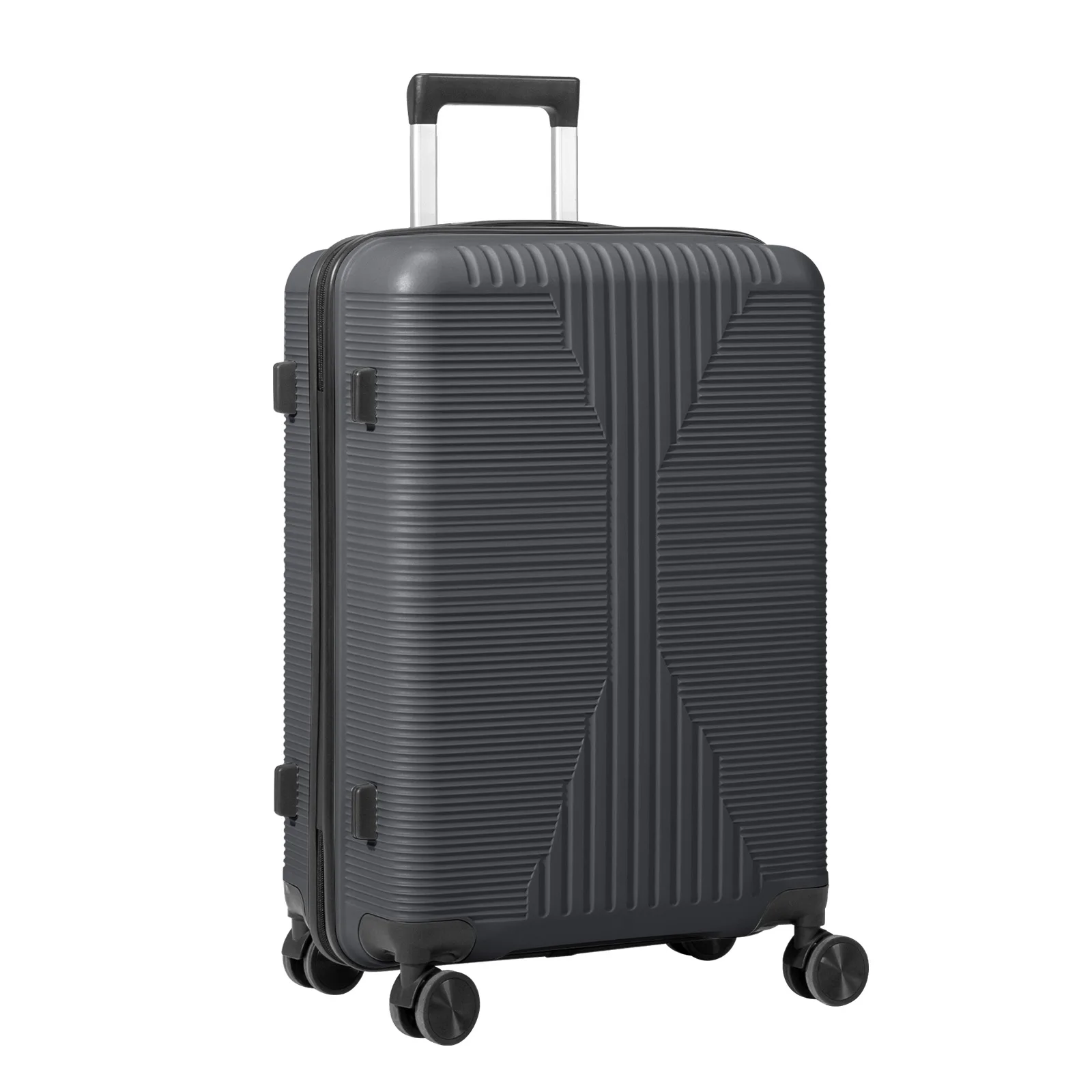PP Trolley Case 24in Travel Suitcase Dark Gray