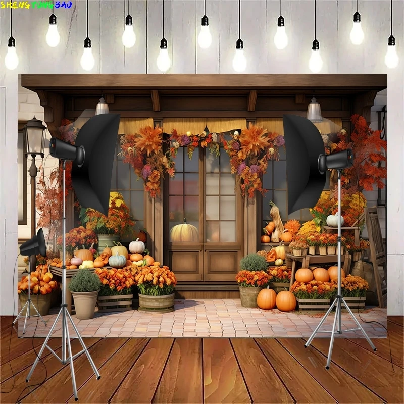 Summer Ice Cream Cart Happy Birthday Photography Background Home Decor Easter Holiday Baby Party Photo Studio Backdrops FB-53