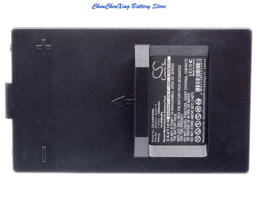 2000mAh Battery for Hiab 2055112, Combi drive 5000,Hi Drive 4000,DOH116A,Dulevo 5000 combi,Hi Drive 4000 ET,Olsberg