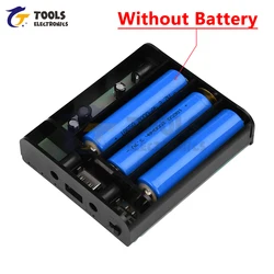 DIY 18650 Battery UPS Power Bank Box 5V9V12V UPS 3*18650 Lithium Battery Soldering Free Kit for Car DVR WiFi Router Modem