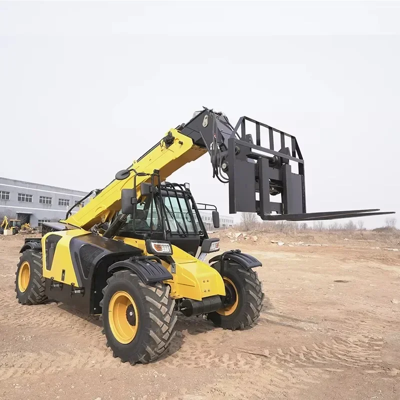 Customized Deep Digging Depth Rough Terrain Telescopic Handler For Cereals Forklift Telescope 3 Ton Up Telescopic Forklift
