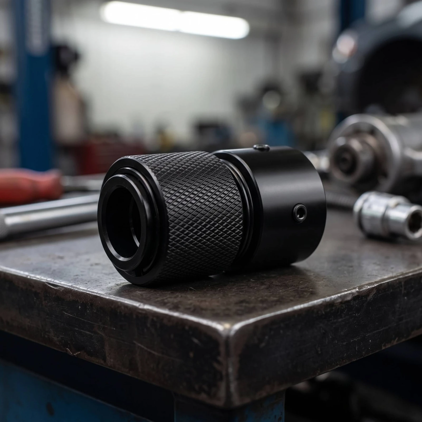 Air Tool Coupler with Locking Screw Push-Fit Self-Lock Quick Connector Self-Locking Connector Leak-Proof Fitting Wear-Resistant