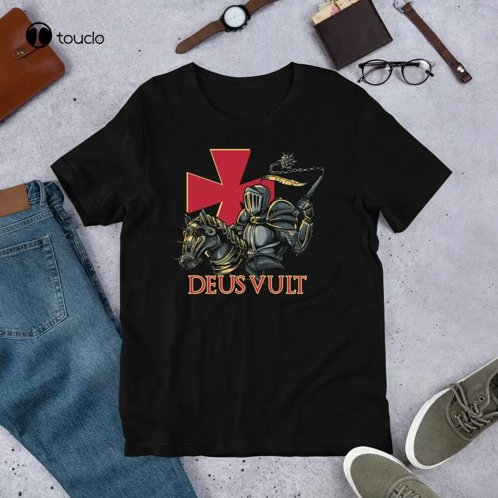 Knights Templar Shirt Vult Templar Cross | Holy Warrior Medieval Knight Tee Shirt unisex