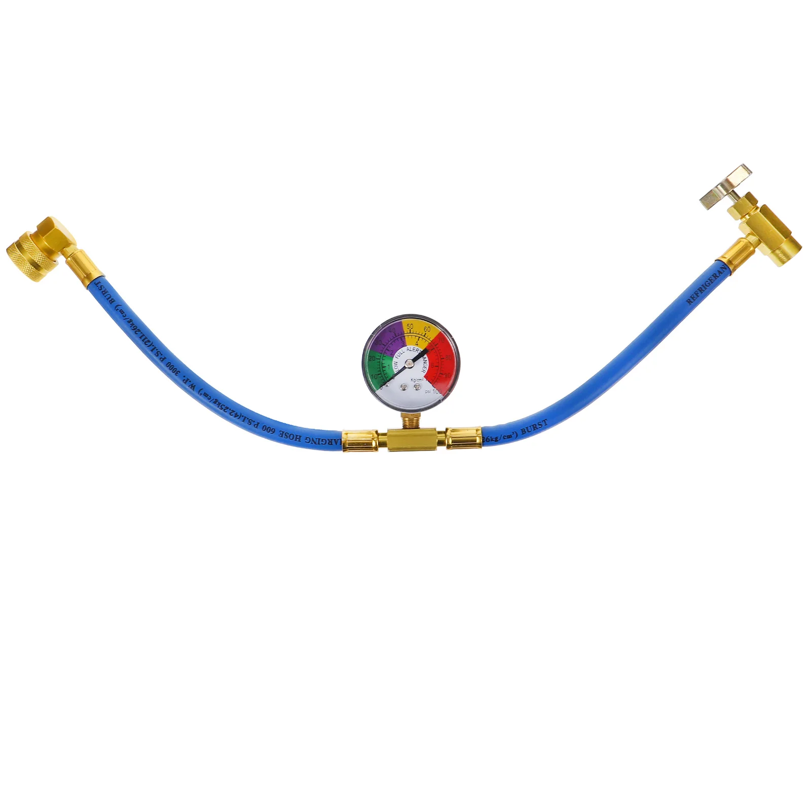 

Automobile Air Conditioning Refrigerant Fluoride Tube Charging Hose Recharge Adding AL801G5 1 2 Professional Diagnostic