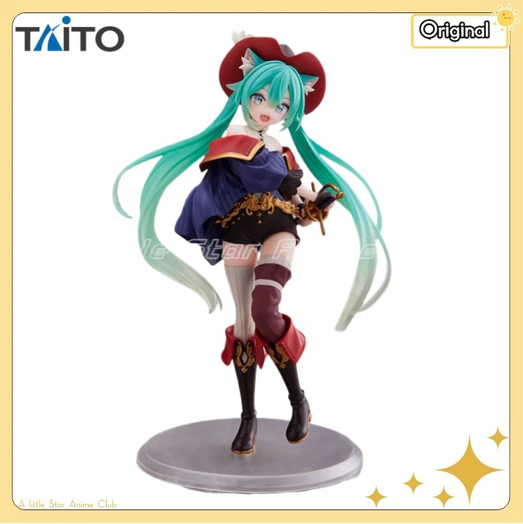 

TAiTO Wonderland Piapro Hatsune Miku: Фигурка-модель «Котёнок в чёрных сапожках» (аниме)