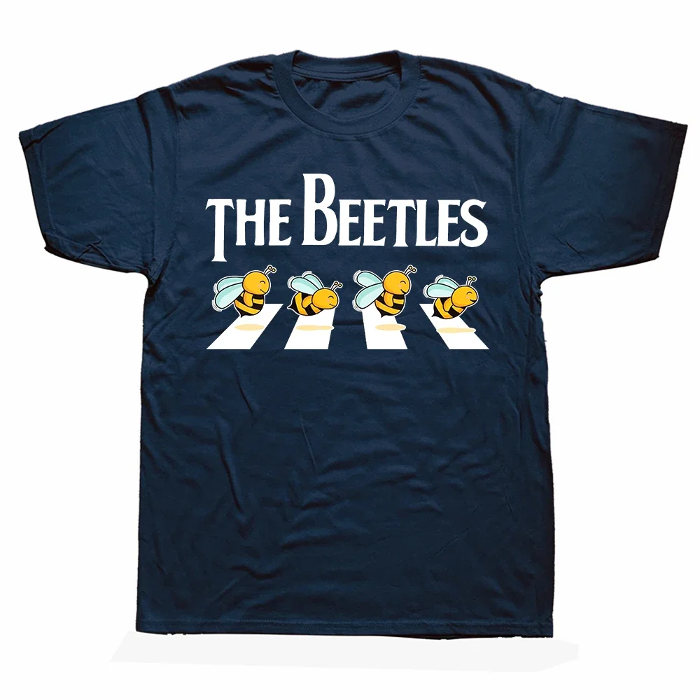 مضحك النحل الخنافس تي شيرت تربية النحل النحال الجرافيك القطن الشارع الشهير قصيرة الأكمام الهدايا النحل عاشق تي شيرت الرجال #2