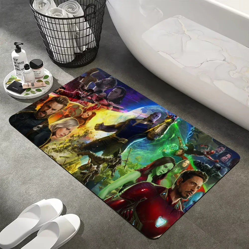 1PC Guardians Of The Galaxy Floor Mat Entrance Mat Rectangle Anti-slip Home Soft Badmat Front Door Indoor Outdoor Mat Household