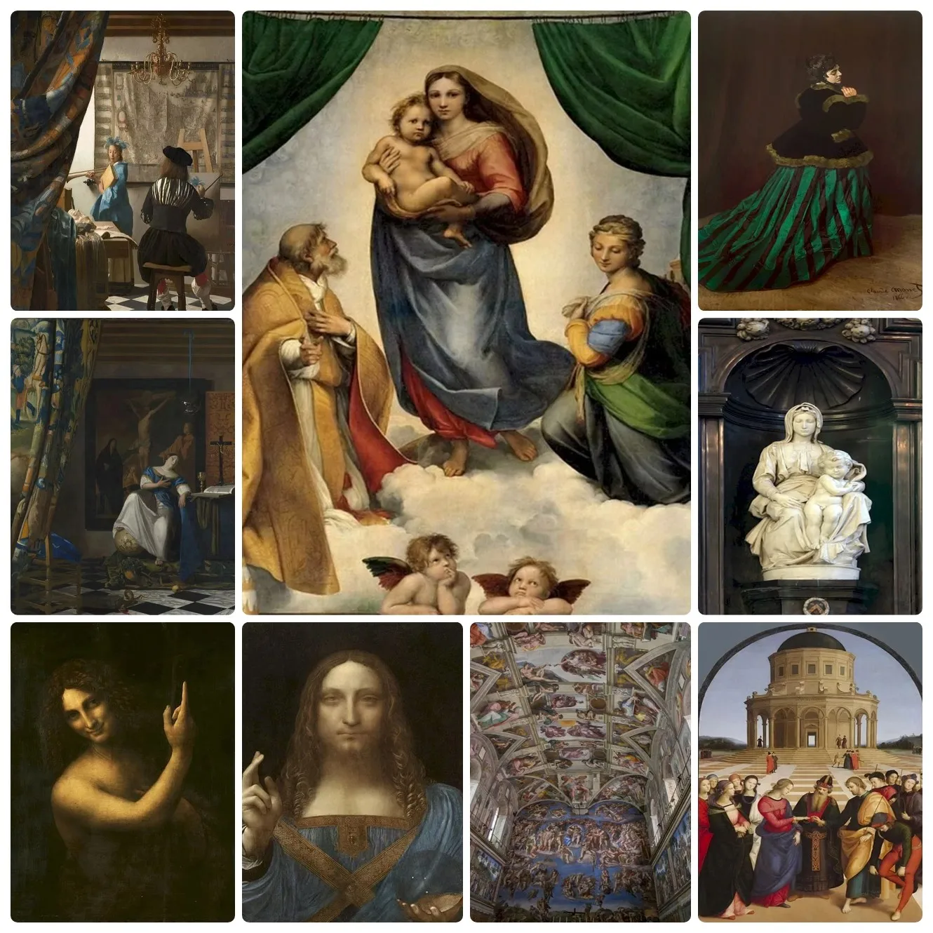 Jigsaw Puzzles Collection of Famous Paintings Home Decor Adults Puzzle Games Family Fun Puzzles Educational Gift