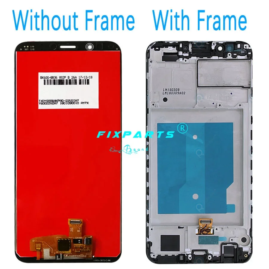 For HUAWEI Y7 Prime 2018 LCD Display Touch Screen Digitize For Y7 Pro 2018 LCD LND-L22 LX2 L21 LX3 L23 LX1 TL30 LCD Display