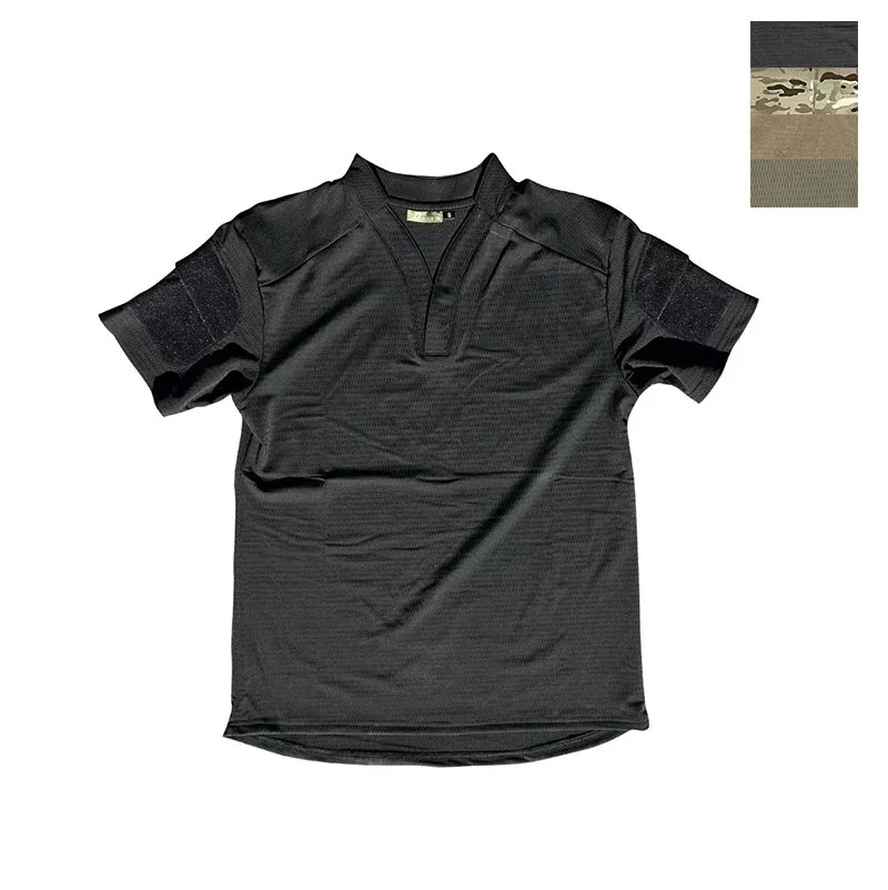 Tactical Velocity Style Rugby Shirt Quick Dry Short Sleeve T-shirt CAG Love