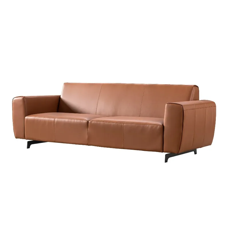 Executive Boss Office Sofa - Modern Luxury Leather Design with Comfortable Seating