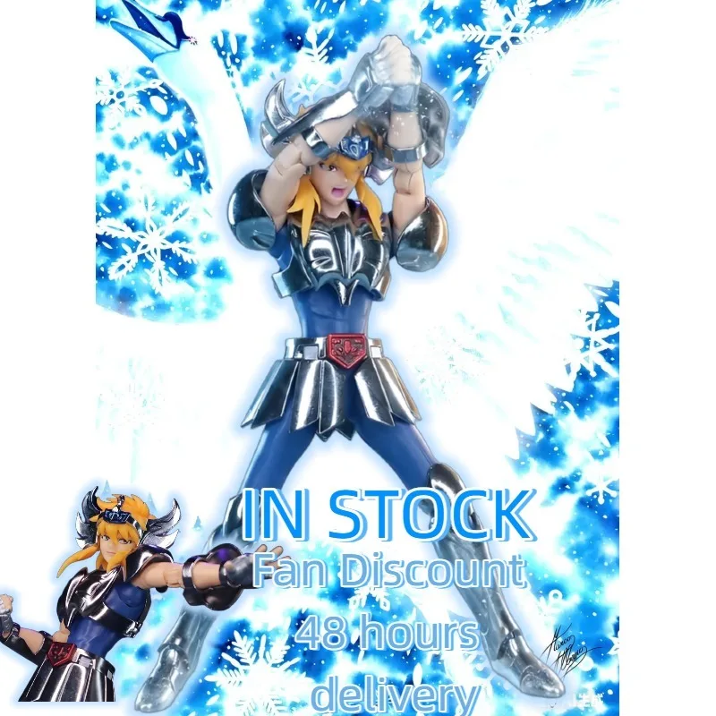 

【IN STOCK 】 Saint Seiya GT Cygnus Hyoga Cloth Myth Bronze Saint Action Figure Toy Collection Gift