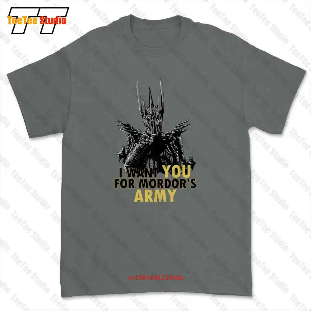 Mordor S Army Sauron Ring Dark Lord Uncle Sam Parody Movie T-shirt Tee FG3J