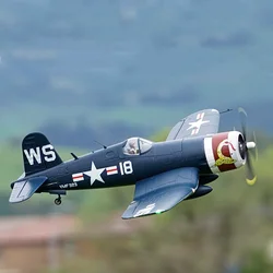 Professional Remote-Controlled Aircraft 1.1m Pirate F4u-4 Electric Rc Model Fixed Wing Real Assembly World War Ii Aircraft Model