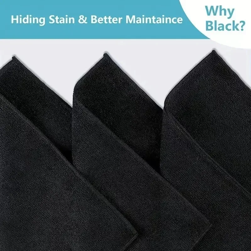 30x30cm Super Absorbent Microfiber Car Wash Towel - Scratch-Free Cleaning Cloth Suitable for Cars Home and Kitchen