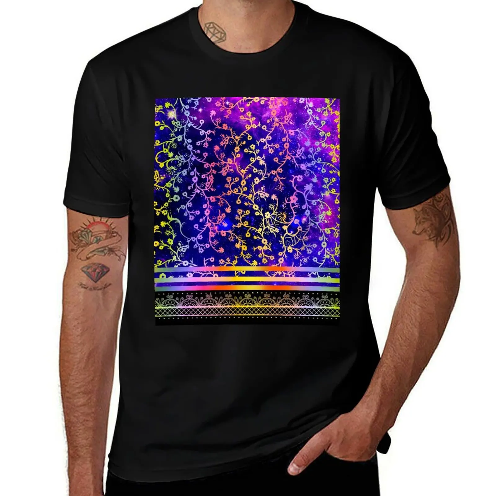 Skydome Rainbows T-Shirt basketball graphic tees custom t shirt T-shirts for men cotton