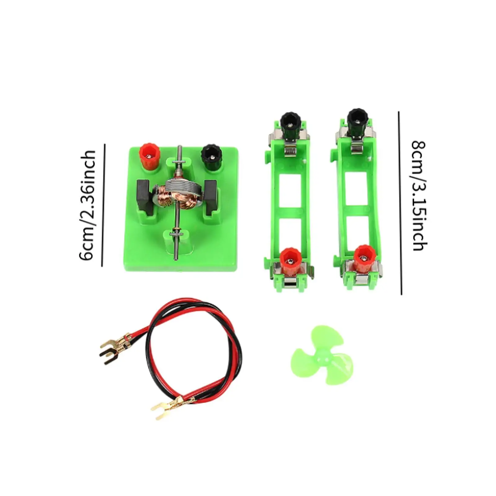 Kit de experimentos de modelo de motor de CC DIY para aprendizaje STEM en la escuela secundaria