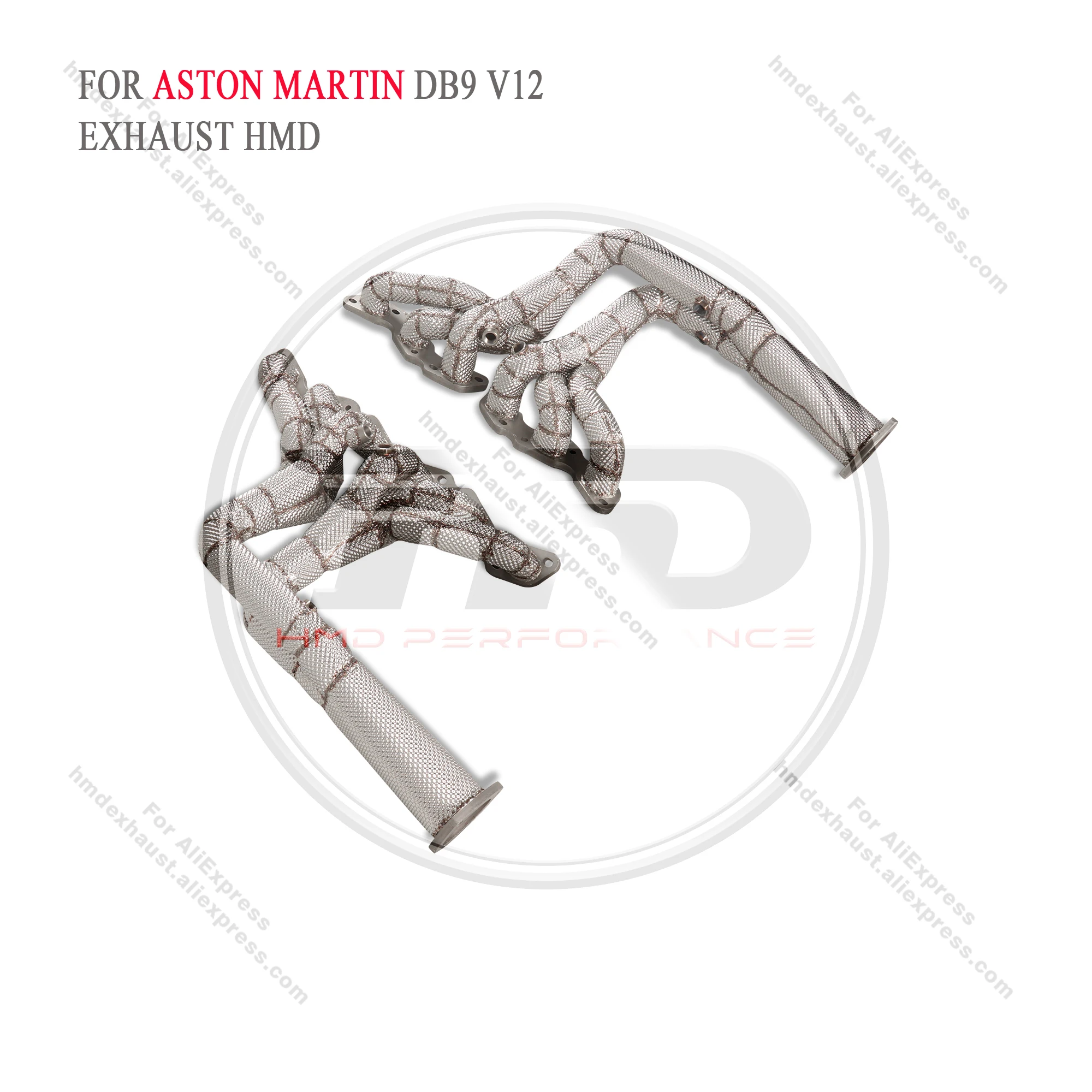 

HMD Stainless Steel 304 Material Aston MaRtin DB9 V12 Exhaust Header Manifold