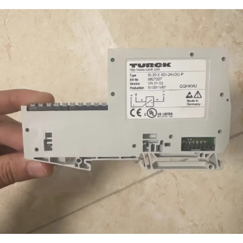 

Second hand BL20-E-8DI-24VDC-P bus module 6827227 test OK in stock, fast delivery
