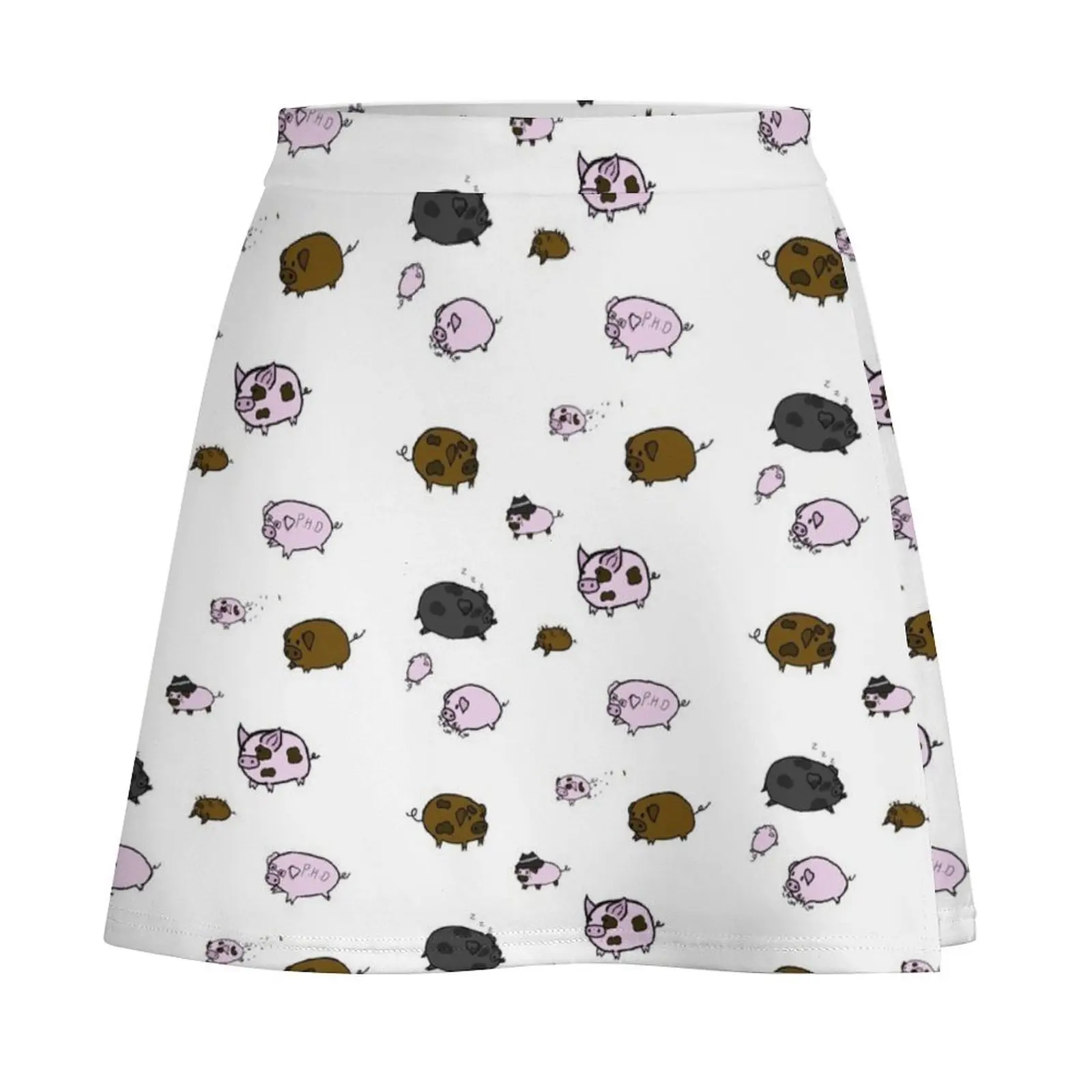 Schattige Piggies Minirok Dames Zomerjurk 2024 Koreaanse Stijl Kleding Sexy Mini Rok Vrouw Kleding