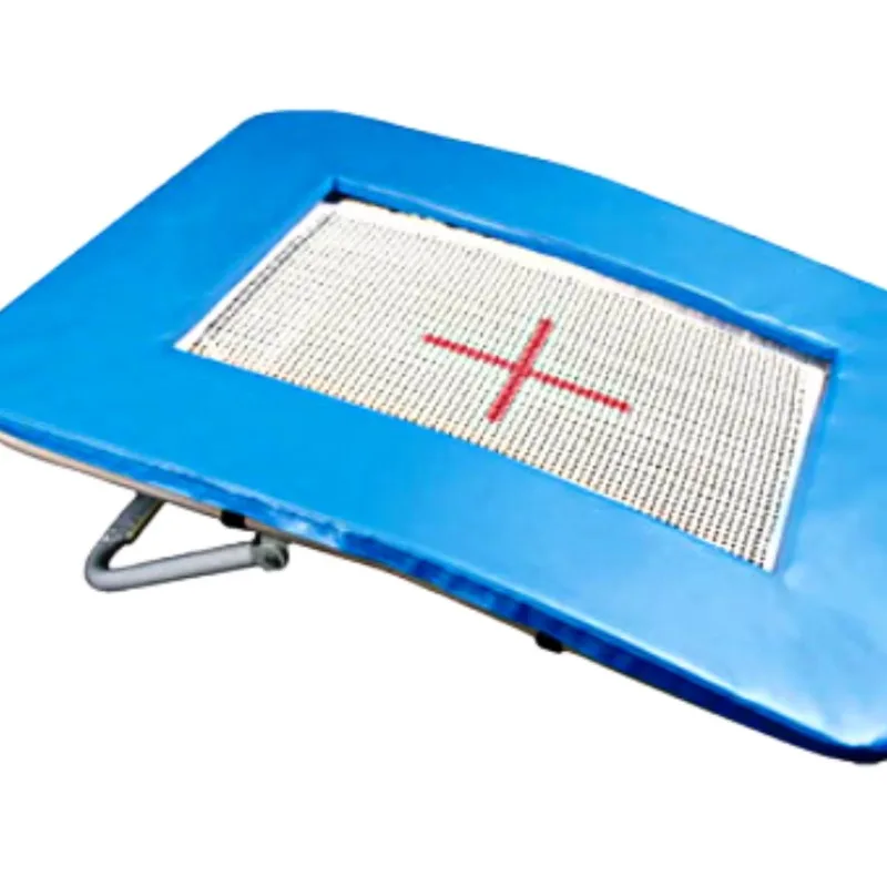 Springboard mini trampoline 137 * 100cm gymnastics unilateral trampoline