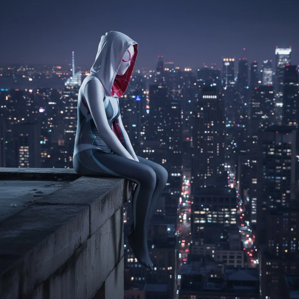 spider-gwen-zentai-cos-suit-hooded-visible-lens-mask-included-for-cosplay-photoshoot-urban-themed-party-spider-gwen-cosplay