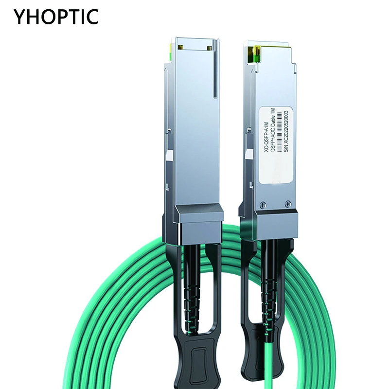 LSZH-active optical cable, 10G, 40g, SFP + to QSFP + OM3, 1/3/7/20M, compatible with Toshiba, MikroTik, Gigabyte