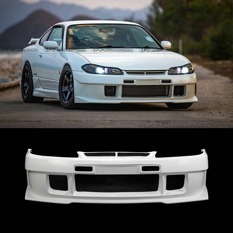 

For Nissan S15 Silvia Spec R NSM Type Front Bumper Glass Fiber Auto Body Kit Modification Accessories for Vehicle Appearance