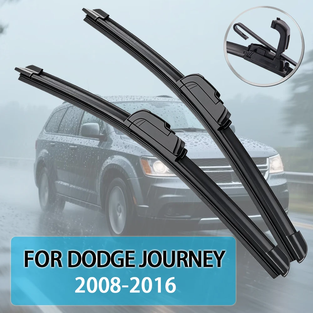 

Для Dodge Journey JC 2008-2016 24 ''+ 18'' щетка стеклоочистителя автомобиля передние дворники подходят U-образный крючок рычаг лобовое стекло авто щетки стеклоочистителя