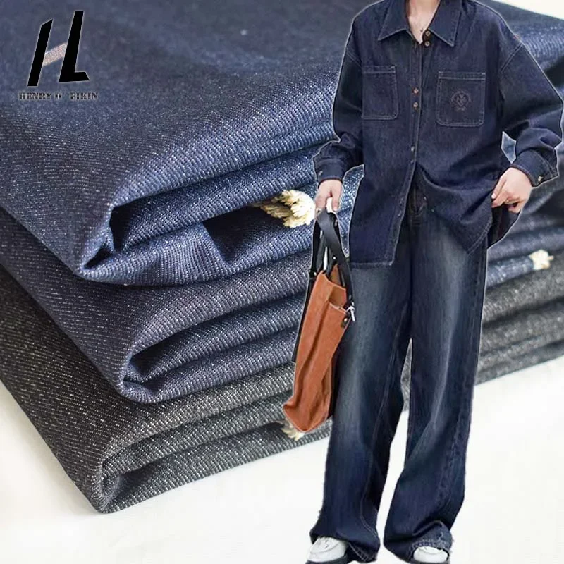 مصنعي نسيج الدنيم بالجملة مخصص القطن والبوليستر حك الدنيم القماش الخياطة فستان جان قبعة Selvedge قماش الدنيم