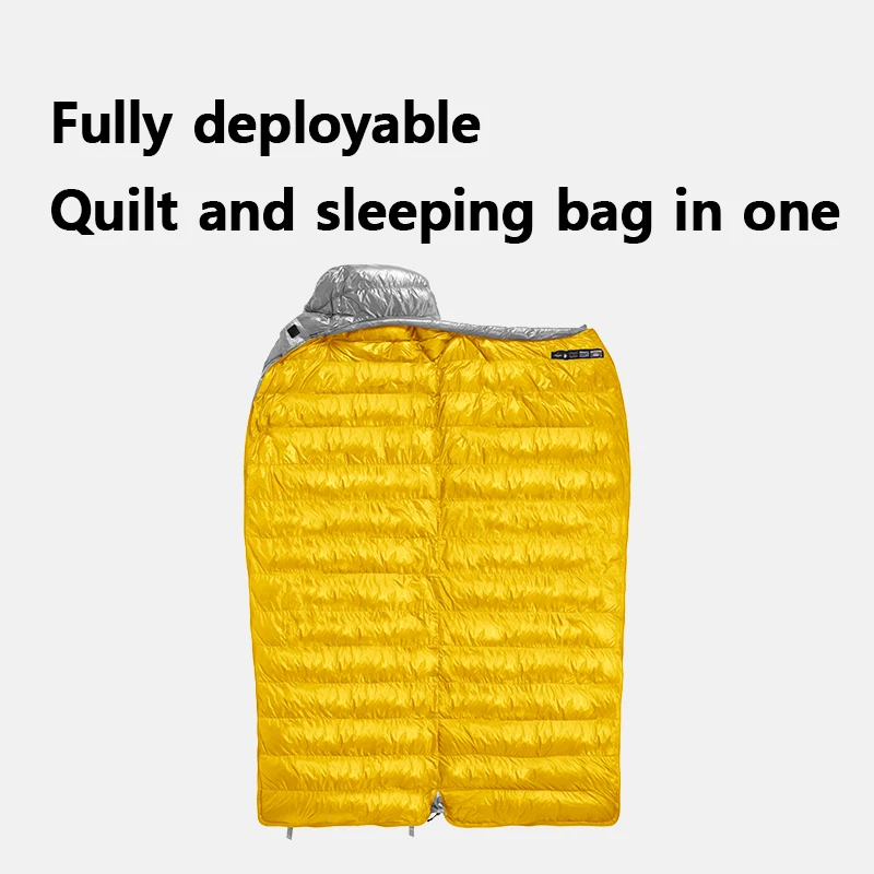 Naturehike Duck Down Sleeping Bag CW400 CW700 Adult Outdoor Camping Winter Thickened Cold Lightweight Sleeping Bag 2
