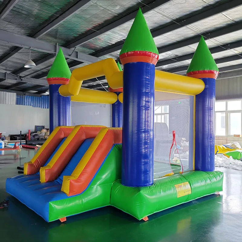 Small Inflatable Trampoline Manufacturers indoor and outdoor pvc inflatable children's entertainment bounce house