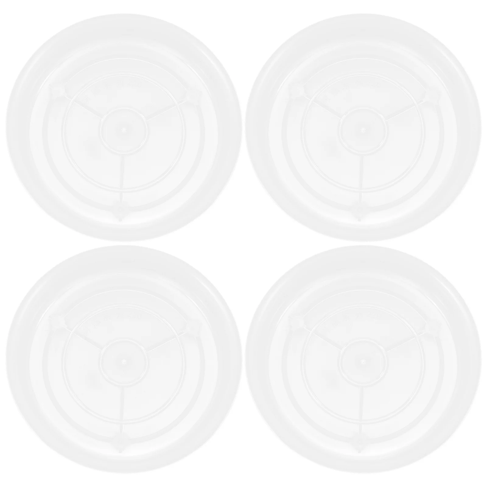 

4pcs Heavy Duty Plant Saucer Tray Round Drip Trays For Indoor Plants Flower Pot Water Resistant Drainage Pots Plate Garden Tools