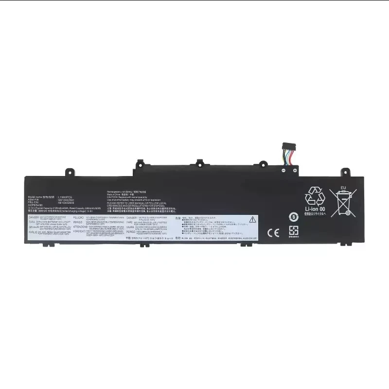 Laptop Battery L19M3PD5 L19D3PD5 L19C3PD5 L19L3PD5 For ThinkPad E14 E15 GEN2 3 TP00117A TP00116C Series 11.1V/45WH
