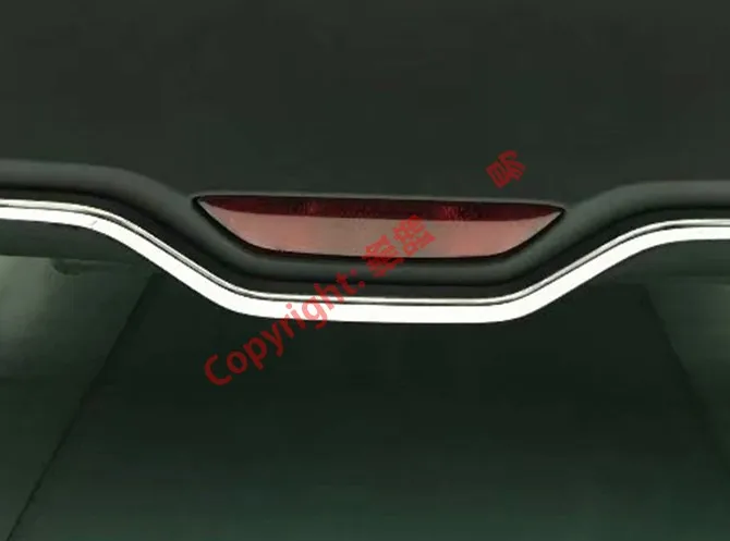 ABS Chrome Rear Bumper Cover Trim For Toyota C-HR CHR 2017 2018 2019 Car Accessories Stickers