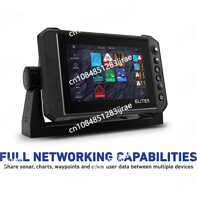 HOT DEAL FS 9 Finder with Active Imaging 3-in-1 Transducer, Preloaded C-MAP Contour+ Charts