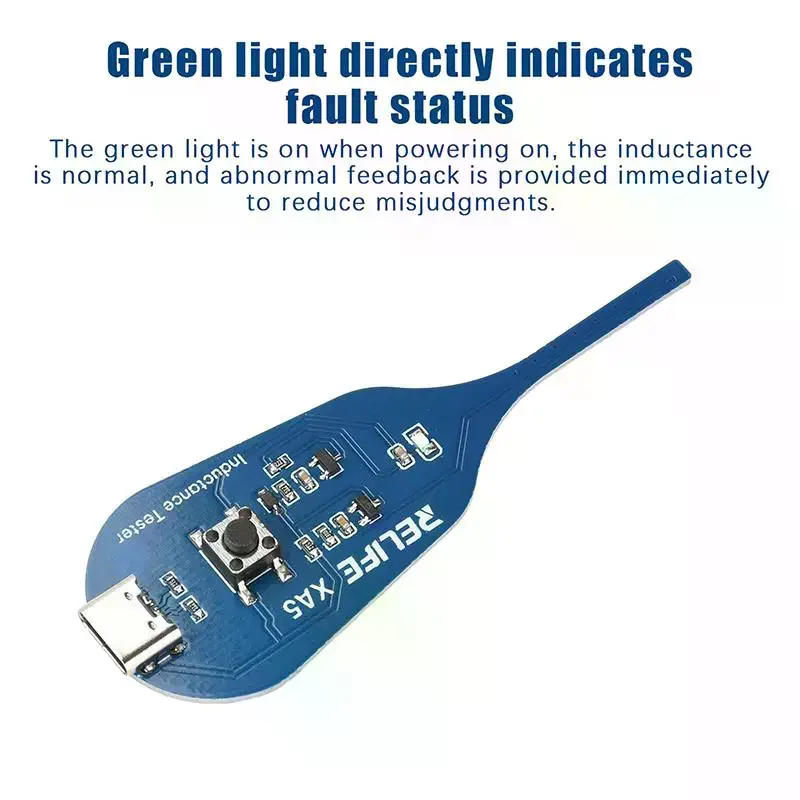 Inductance Tester Electromagnetic Induction High Precision Detection Easy Operation Strong Stability Rapid Fault Lock Type-c XA