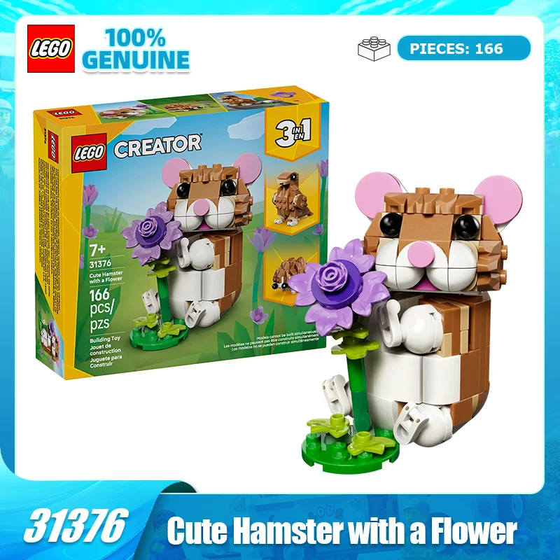 

Lego Building Blocks Assembly 31376 Cute Hamster Boys and Girls Children's Toys Birthday Gift Valentine's Day Gift