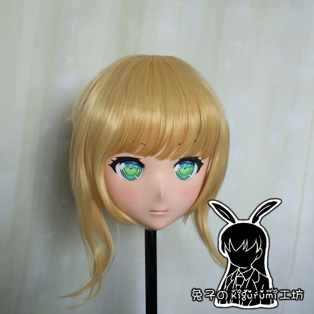 (RB672) qualité fait à la main femme/fille résine japonais Anime personnage de dessin animé Cosplay Kigurumi masque