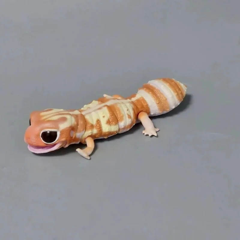 Bandai Original Gashapon Große Biologische Karte Gecko Eidechse Blau-Zued Skink Simulation Bewegliche Tier Action Figur Modell Spielzeug