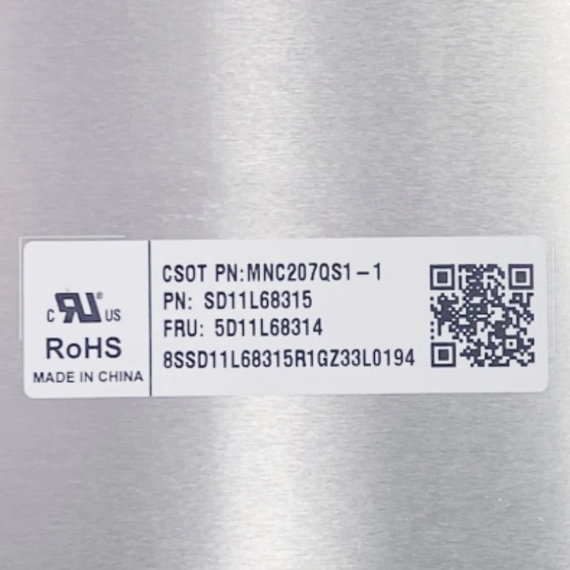 

MNC207QS1-1 1920x1200 12,2-дюймовый матричный ЖК-экран для ноутбука IPS