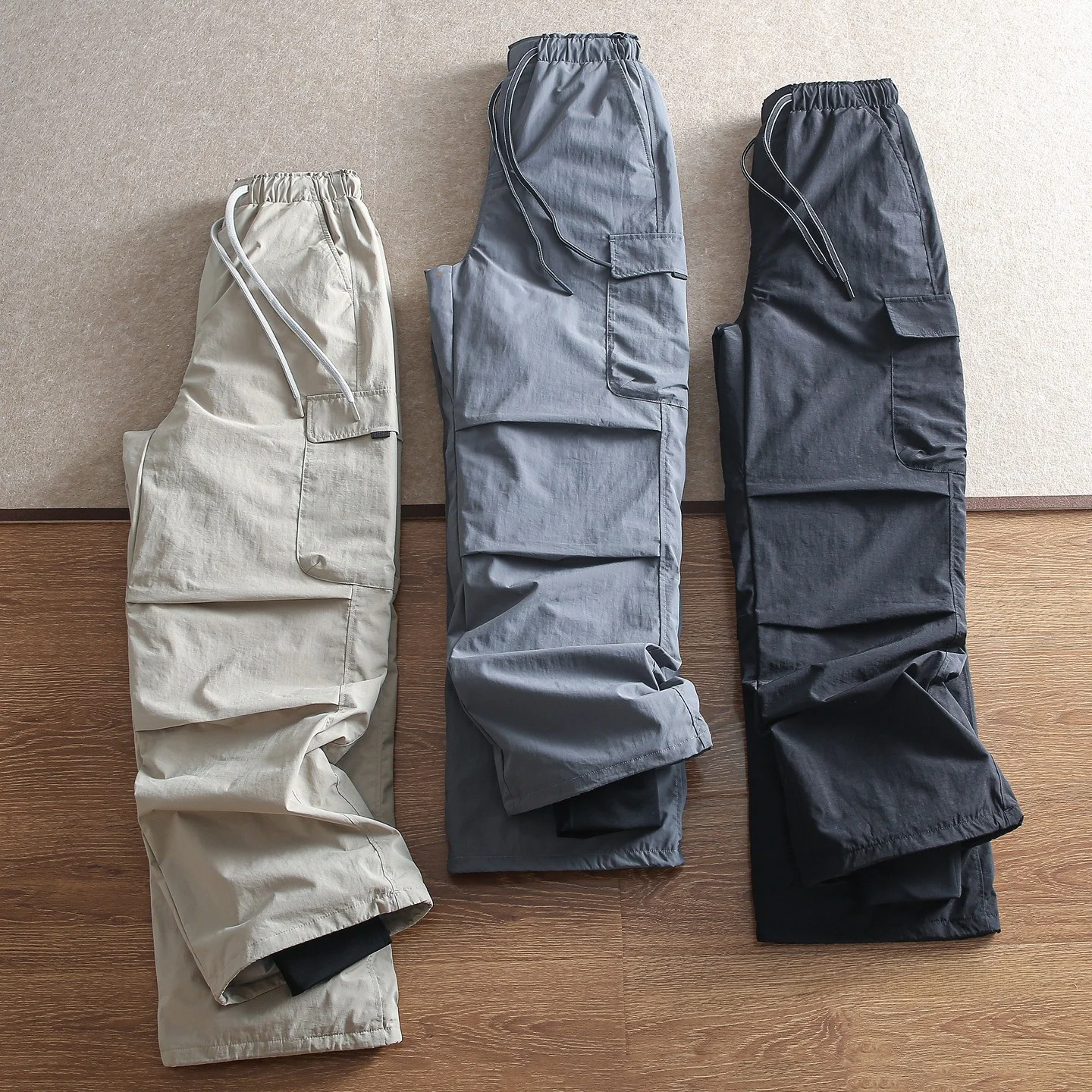 

90 Du down Men's Winter Outdoor Warmth Trousers Straight Leg Anti-Wind Waterproof Snow Pants Faionable Urban Sle Workwear