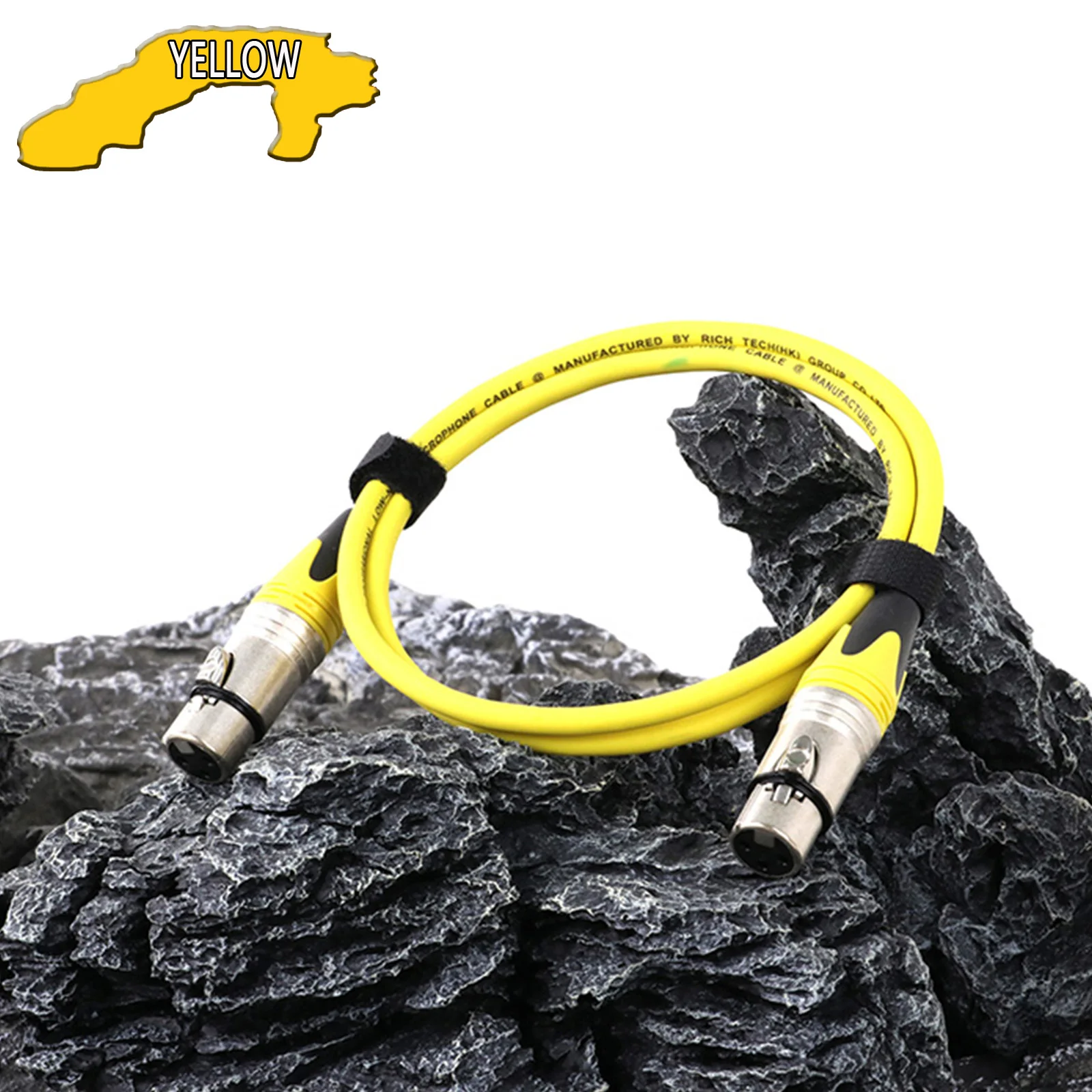 0.2M-30M Kleurrijke 3pin Xlr Vrouwelijk Naar Vrouwelijk F/F Audio Verlengkabel Folie + Gevlochten Afgeschermd Voor Mic Mixer Versterker