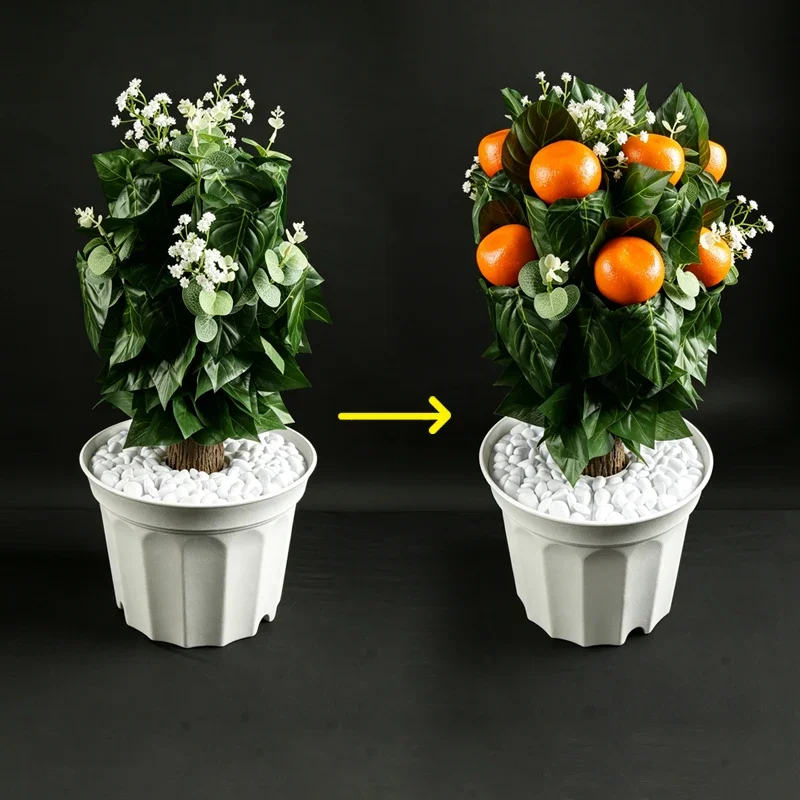 Grace By Bond Lee Magic Tree Magic Trick Appear Real Oranges Blooming Roses Ring In Orange Gimmick Stage Parlor Illusion Magicia