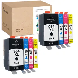 SZ For HP 934 935 XL 934XL 935XL Ink Cartridge For OfficeJet 6220 6800 6812 6815 6820 6822 6825 Pro 6230 6830 6835 6836 printer