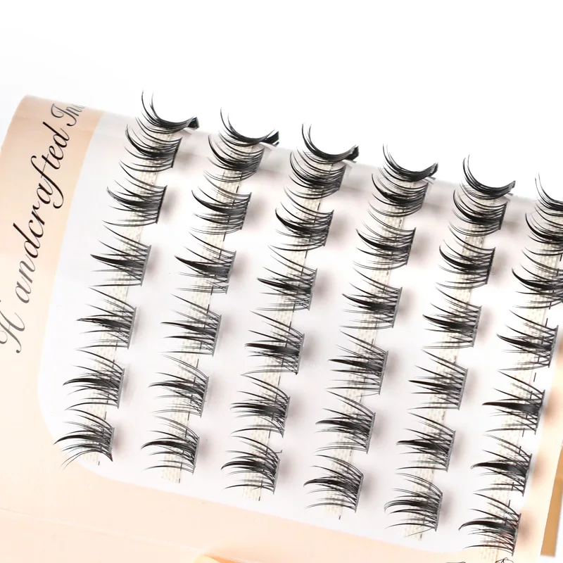 YSDO 個別まつげ 72 バンドルまつげエクステンション既成 C カールナチュラルシングルクラスターつけまつげフェイク cils メイクアップツール